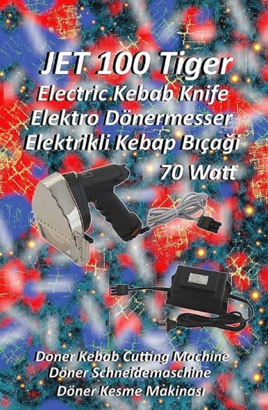 JET 100 Tiger – Profi-Dönermesser für Döner & Gyros JET 100 Tiger – elektrisches Dönermesser für Döner, Gyros & Kebap. Ideal für Gastronomie & Imbiss.